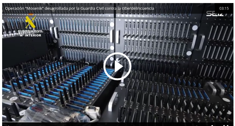 España desmantela su primera granja industrial de tarjetas SIM usada para enviar 2,5 millones de SMS fraudulentos al día