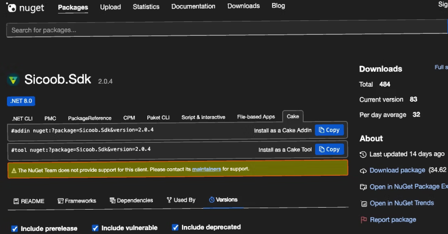 Paquete malicioso roba credenciales bancarias a través de NuGet en Brasil